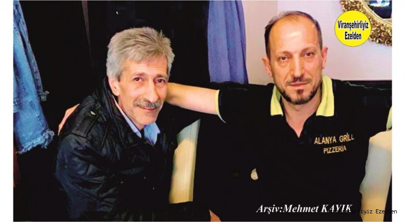 Hemşehrimiz Almanya’da yaşayan Halil Uçar ve Dayısı Musa Seyrek