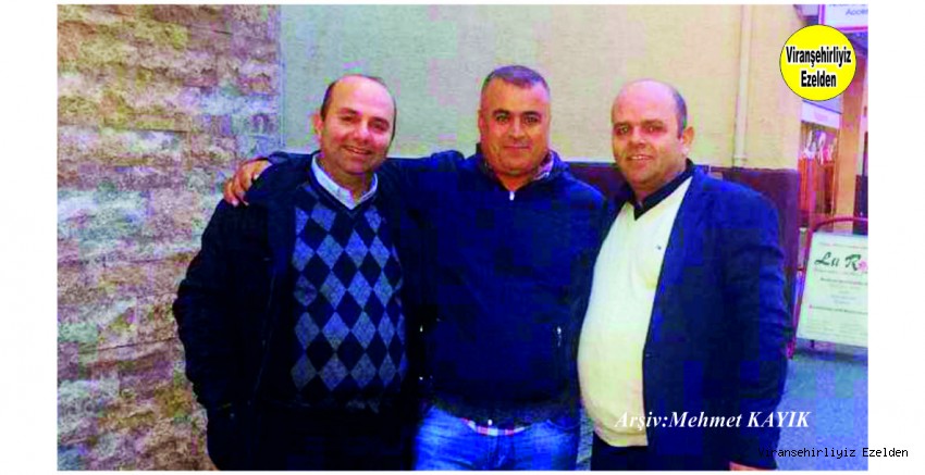 Hemşehrimiz Almanya’da yaşayan, Hamdullah Enez, Kardeşi Lokman Enez ve Arkadaşları Nuri Güneş