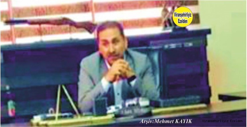 Hemşehrimiz ANAP Viranşehir İlçe Eski Başkanı Sevilen İnsan Mehmet Salih Yazmacı