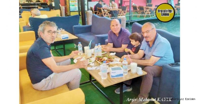 Hemşehrimiz Antalya’da Yaşayan İsmail Tunç Misafirleri Mehmet Ali Akbaş ve Hicri Kandemir