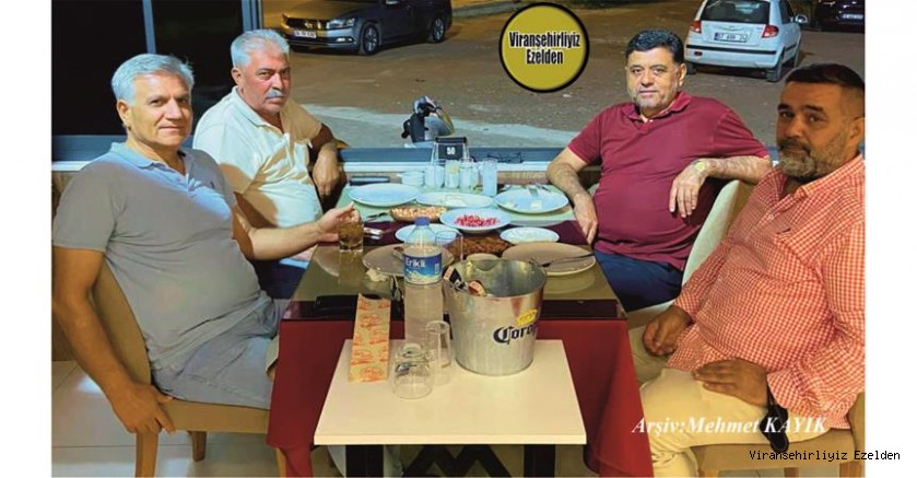 Hemşehrimiz Antalya Döşemealtı’ Day Ocakbaşı İşletme Sahibi Nofel Bahçeli, Menduh Bahçeli, Tahsin Nergiz ve Cuma Çay