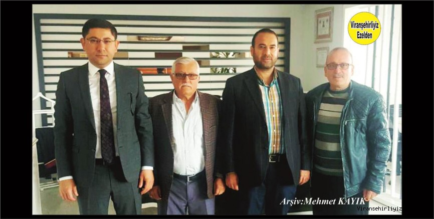 Hemşehrimiz Başkan Avukat Halil Kuran, Başkan Yrd. Arslan Çiftçi, Adil Tepret  ve Başkan Mehmet Kayık