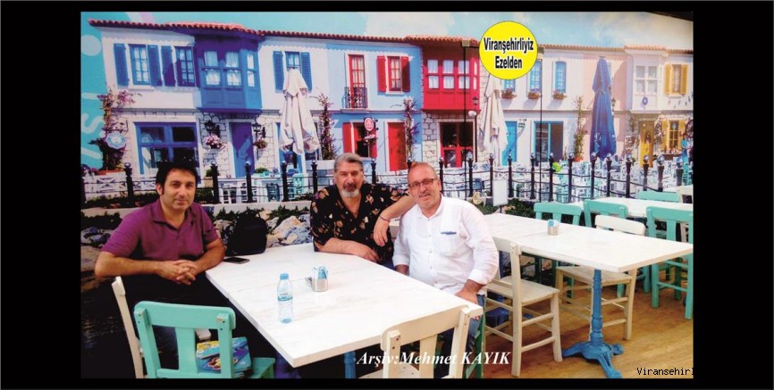 Hemşehrimiz Başkan Mehmet Kayık, Yönetmen Esat Şekeroğlu ve Gazeteci Mustafa Şekeroğlu