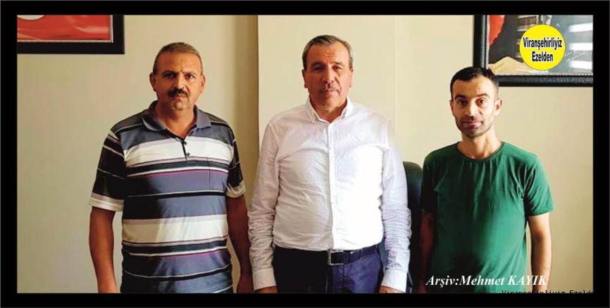 Hemşehrimiz Başkan Mehmet Yıldırım, Gazeteci Murat Sever ve Gazeteci Abbas Mutlu