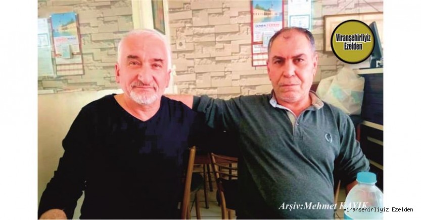 Hemşehrimiz Bursa’da Yaşayan Halil Çuhadar ve İzmir’de Yaşayan Cuma Vurgun
