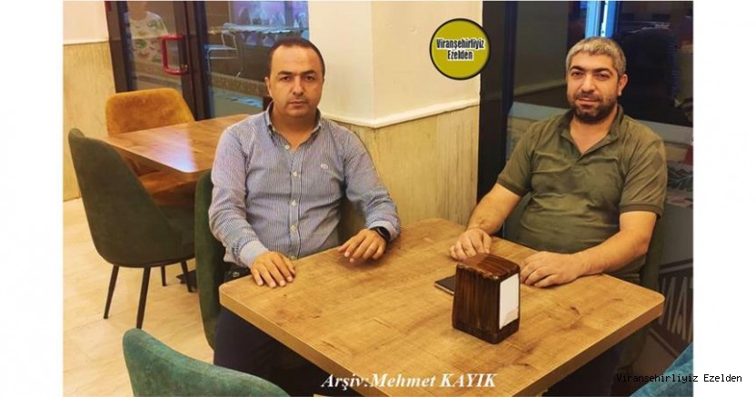 Hemşehrimiz CHP Şanlıurfa İl Başkan Yardımcısı olan, Davut Nasıroğlu ve Faruk Doğan