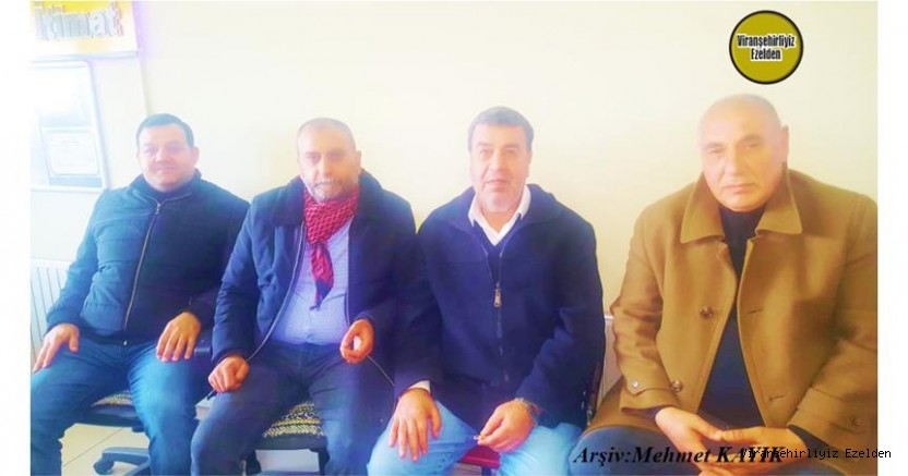 Hemşehrimiz Cizre İtimat Müdürü Mehmet Can, Mustafa Bahçeci, Orhan Günhan ve Mahmut Topkan