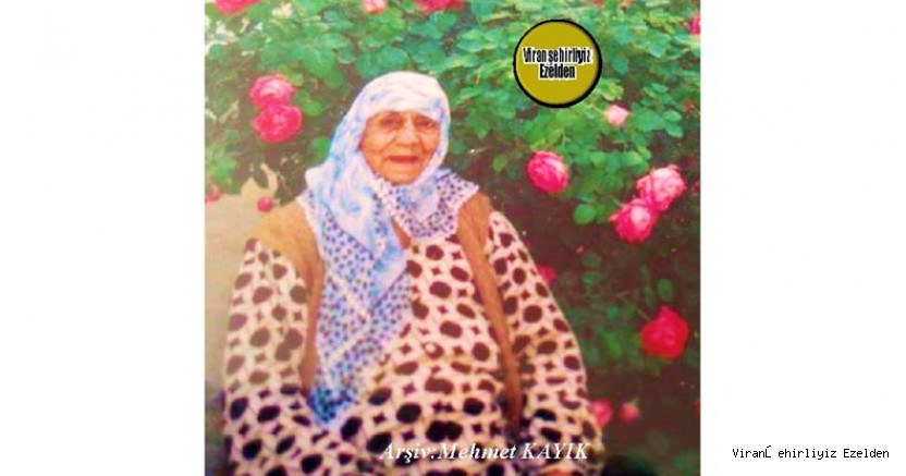 Hemşehrimiz Değerli Annelerimizden Olan, Merhume Hacı Gazal Altun