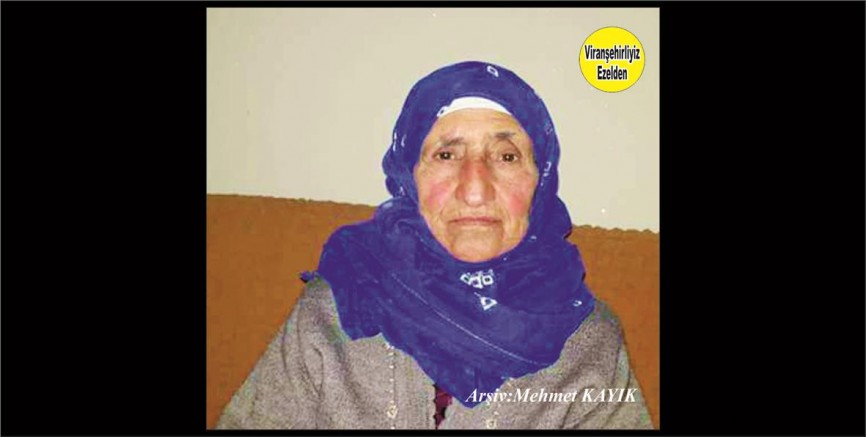 Hemşehrimiz Değerli Çağrı Ailesinden Merhume Sakine Çağrı