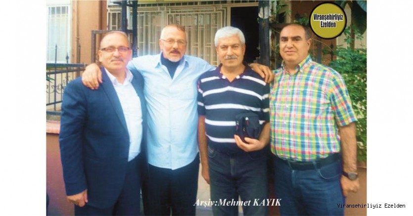 Hemşehrimiz Doktor Mustafa Vurgun, Halasıoğlu Mustafa Kılıç, Arkadaşları Mehmet Mahsum Kılınç ve Mehmet Kayık