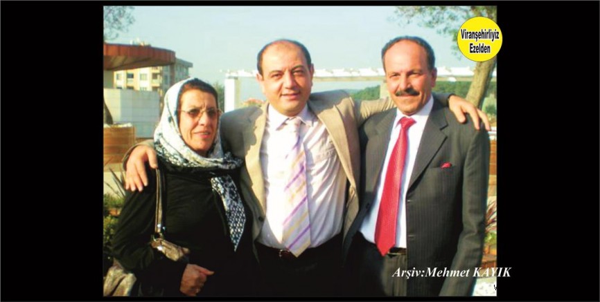 Hemşehrimiz Eczacı Turan Kunt, Celal Özilice ve Celal Özilice’nin Eşi