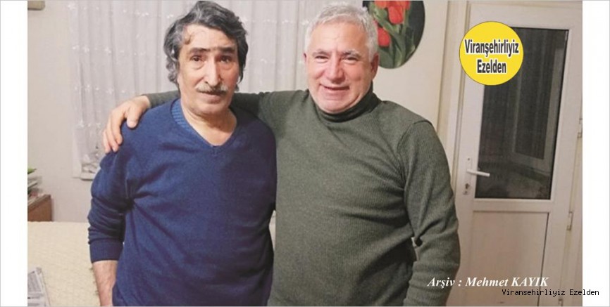 Hemşehrimiz Emekli Müdür Bülent Laleoğlu ve Emekli Müdür Halil Güzel