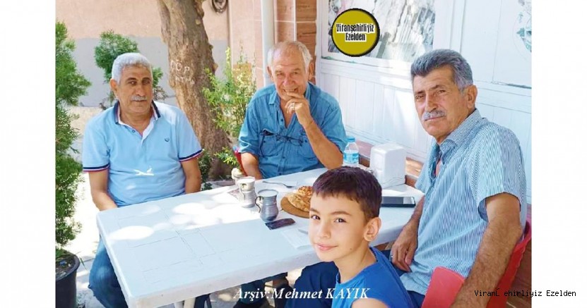 Hemşehrimiz Emekli Öğretmen Dede Osman Erdil, Mehmet Tatar ve Ferit Diken