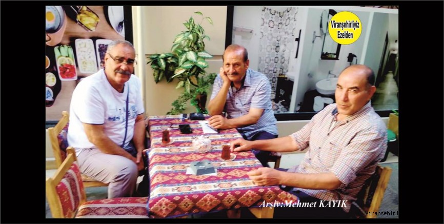 Hemşehrimiz Emekli Öğretmen Fahri Kaya, Mahmut Badem ve Şehmus Şeran