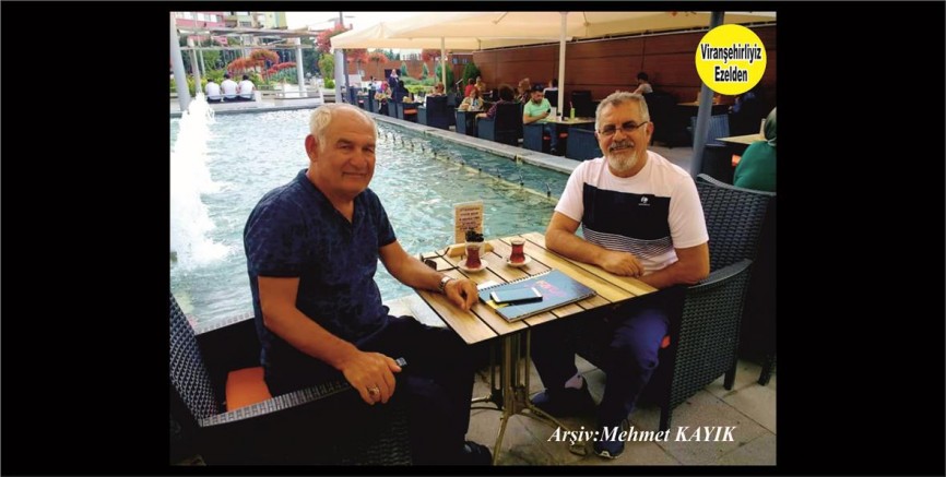 Hemşehrimiz Emekli Öğretmen Osman Erdil ve Arkadaşı Zabıta Memuru Durgam Özer