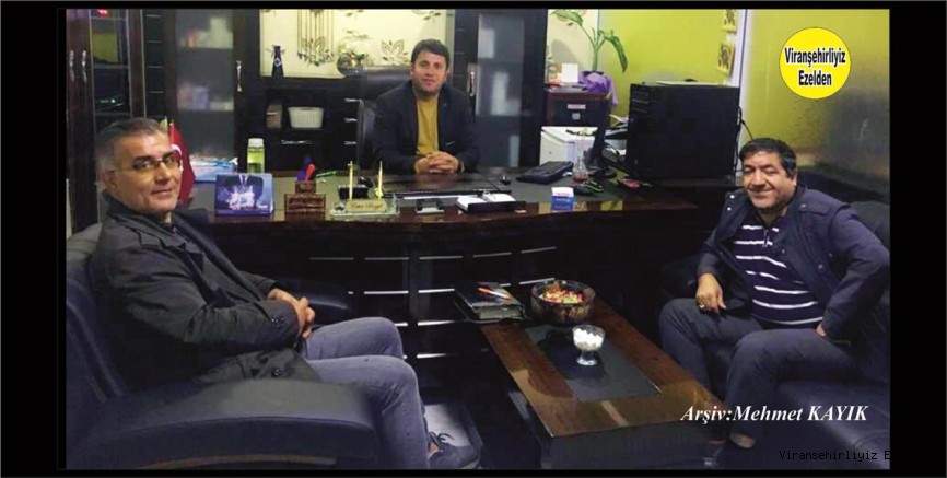 Hemşehrimiz Garip Taşçı, Murazt Özlü ve Çetin Bozyıl