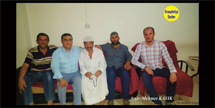 Hemşehrimiz Hacı Abdulkadir Çiçek, Yavuz Ateş, Şeyhmus Çakar, Ramazan Güven ve Arkadaşı