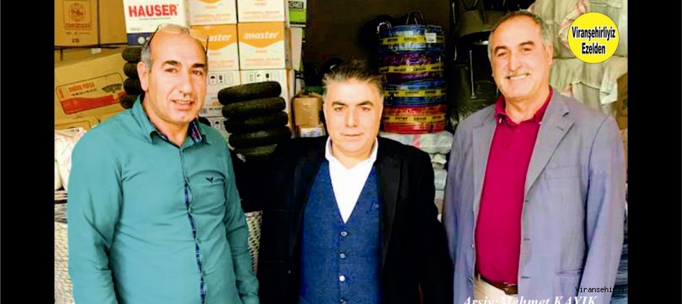 Hemşehrimiz Hacı Hüseyin Tatar, Mehmet Kapan ve Arkadaşı