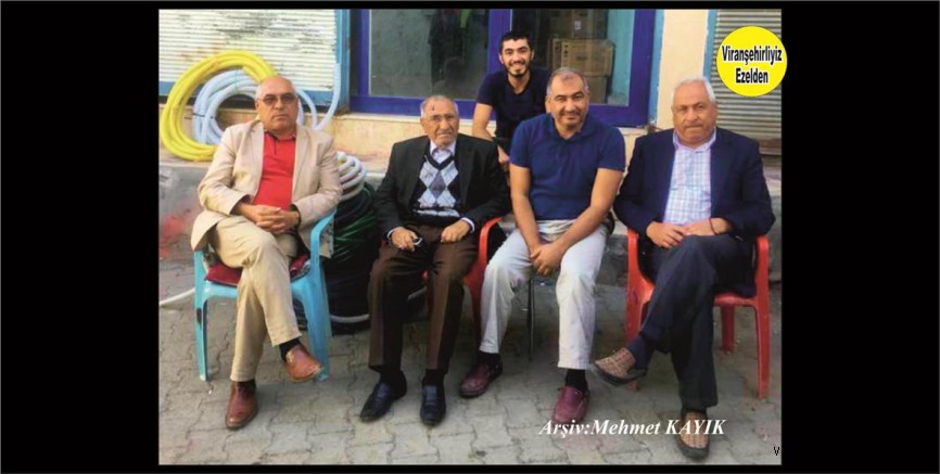Hemşehrimiz Hacı Sinan Büyükturan, Çocukları  Mehmet Büyükturan, Ali Büyükturan ve Mustafa Büyükturan