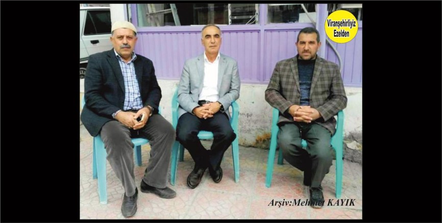 Hemşehrimiz Hadi Bozkurt, Mahmut Turgut ve Şeyhmus Belca