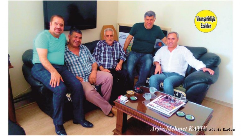 Hemşehrimiz Hasan Yılmaz, Nuri Öztürk, Hüseyin Yeşilgöz, Hamza Atalay ve Mehmet Berzani Kumaraslan