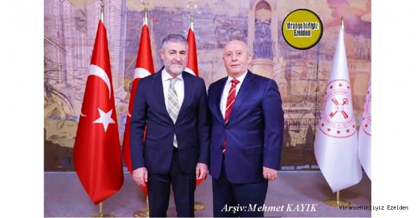 Hemşehrimiz Hazine ve Maliye Bakanımız Nureddin Nebati ve İş İnsanı Aslan Akyürek