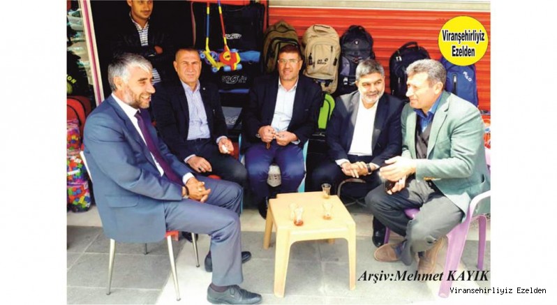 Hemşehrimiz İbrahim Çapa, Muhtar Ömer Ekinci, Hadi Diken, Lütfi Bağcı ve Arkadaşı