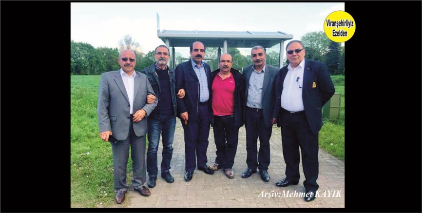 Hemşehrimiz İbrahim Ortaç, Ressam Nuredin Anyığ, Ferhan Özkan, Mustafa Azamlı, Kardeşi ve Arkadaşı