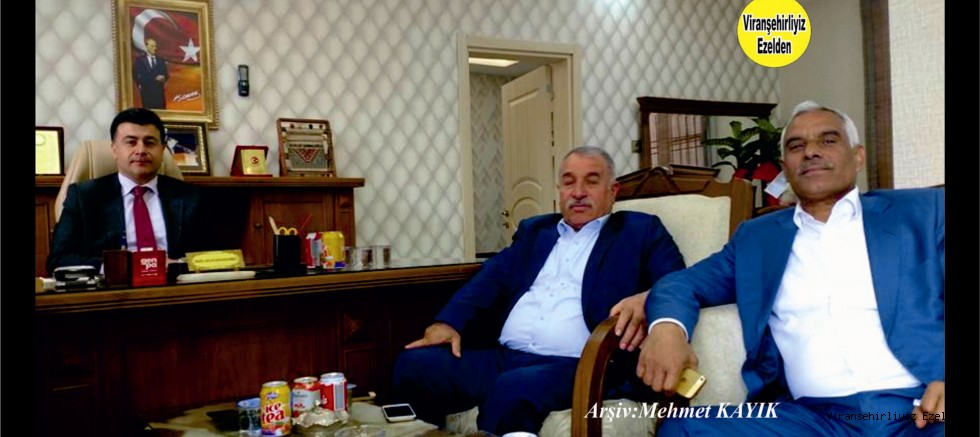 Hemşehrimiz İdris Aslan Şıhanlığlu, Bahri Ekinci ve Hüseyin Şık