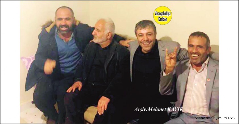 Hemşehrimiz İrfan Şehmusoğlu, Viranşehir’de Sevilen Güzel İnsanlarımızdan Baki Atlıbatur, Müdür Ahmet ve Arkadaşı