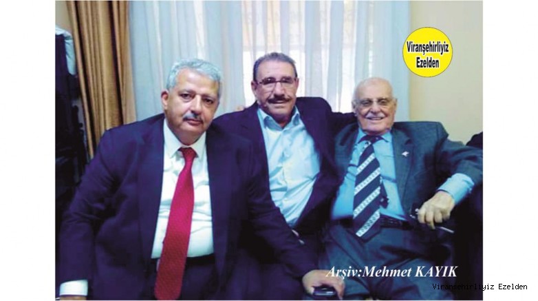 Hemşehrimiz İş İnsanı Mustafa Akyürek, Hacı Ahmet Kuran ve İstanbul Ceylanpınarlılar Derneği Başkanı Mehmet Tapucu