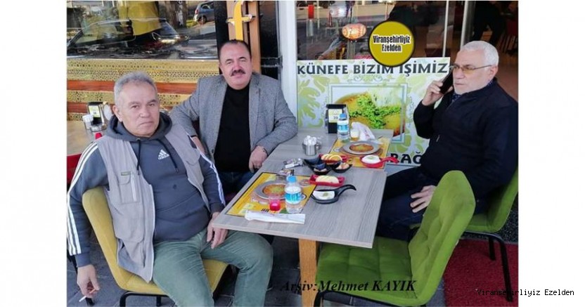 Hemşehrimiz İstanbul Zeytinburnu Yeşiltepe’de Künefe Sarayı İşleten Osman Özkılavuz, Adil Çim ve Mehmet Tanıyan