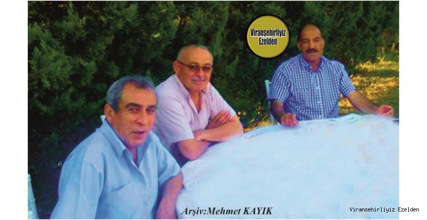 Hemşehrimiz İzmirde yaşayan Hilmi Uzun, Mehmet İnci ve Hamza Yartuğ