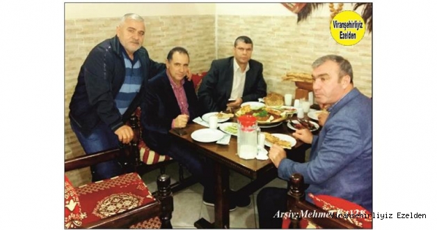 Hemşehrimiz İzmit Körfez Viranşehirliler Derneği Başkanı Çetin Zerenoğlu, Mehmet Salmaş, Mahmut Gören ve Arkadaşı