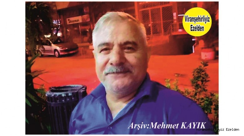Hemşehrimiz İzmit Viranşehirliler Derneğinin Sevilen Başkanı Çetin Zerenoğlu