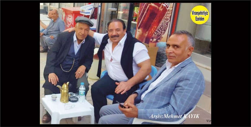 Hemşehrimiz Karadayı Ahmet Barik, Sanatçı Şeyhmus Ateş ve Arif Aka