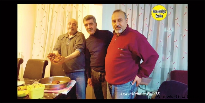 Hemşehrimiz Mahmut Nedim Can, Ahmet Çağrı ve Ali Özdemir