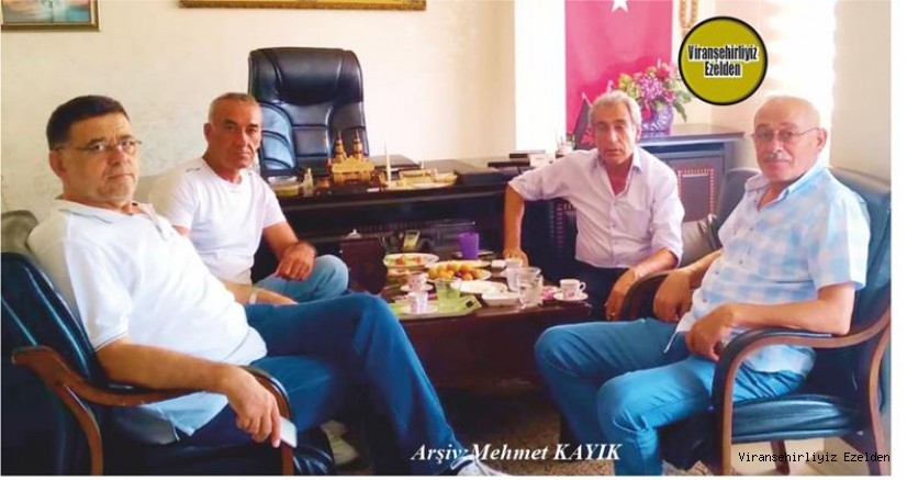 Hemşehrimiz Mehmet İnci, Arkadaşları Hilmi Uzun, Tahsin Gürbüz ve Misafirleri Öğretmen Mehmet Sırrı Yolcu’ya Bundan Sonraki Yaşamında Huzu