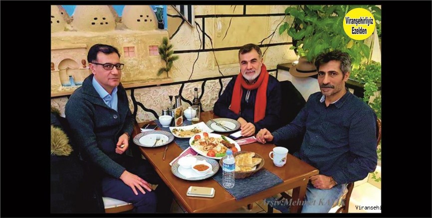 Hemşehrimiz Mehmet Seyrek, Hakkı Bozkurt ve Seydo Aslandağ