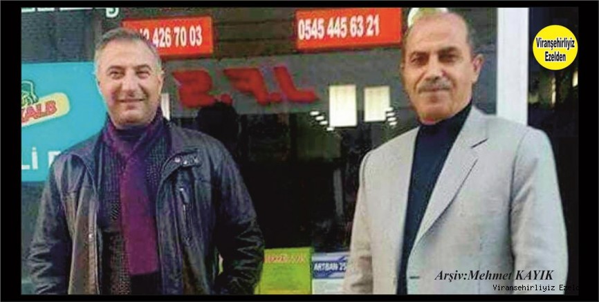 Hemşehrimiz Mehmet Yıldız ve Mehmet Sığırcı