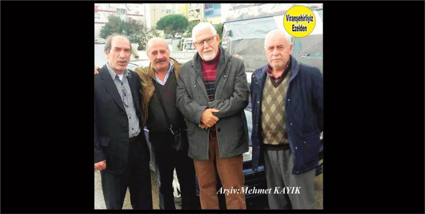Hemşehrimiz Mehmet Yılmaz, Abdurrahim Duygu(Çizo), Abdulkadir Duygu ve Nuri Duygu
