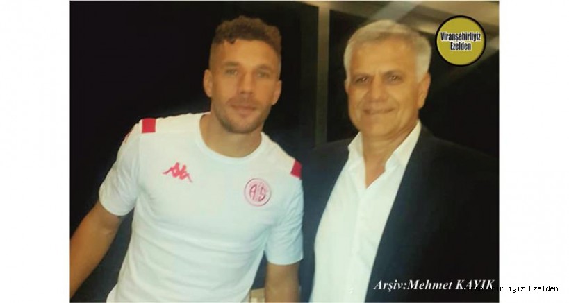 Hemşehrimiz Menduh Bahçeli ve Galatasaray’ın Eski Başarılı Futbolcusu Lucas Podolski