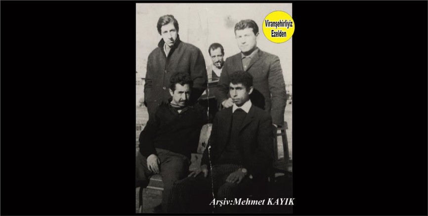 Hemşehrimiz Merhum Aziz Kahraman, Bekir Taylan ve Arkadaşlarına Ait 1970 li Yıllarda çekişmiş Bir Fotoğraf