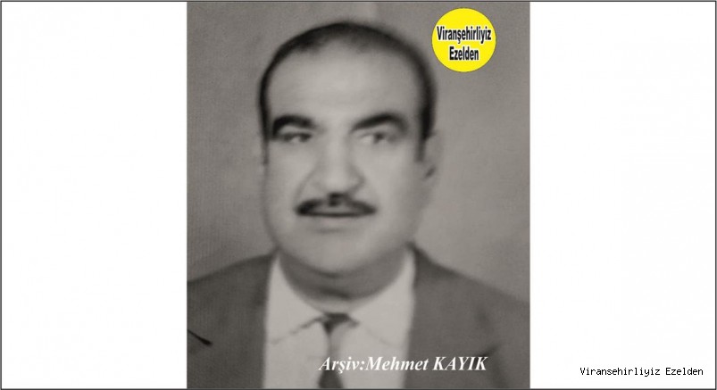Hemşehrimiz Merhum Mehmet Reşat Yardımcı
