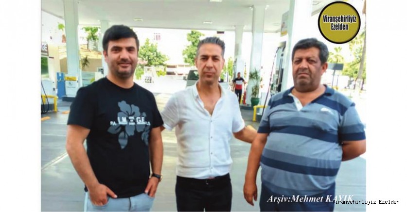 Hemşehrimiz Mersin’de Petrol İstasyonu İşleten, Yasin Gezgör, Arkadaşları İrfan Kapan ve Ömer Orman