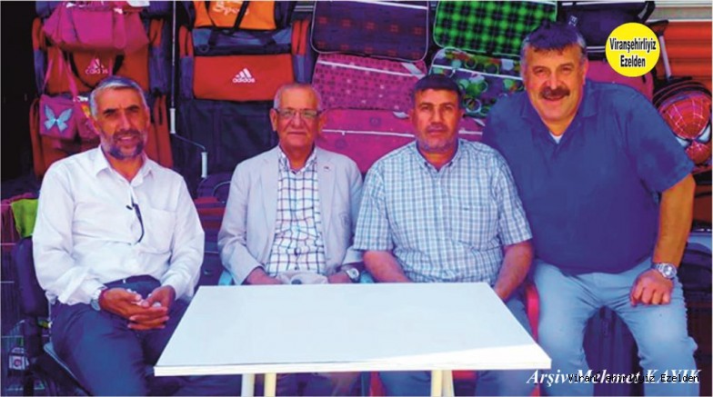 Hemşehrimiz Mesut Bayraktar, İbrahim Çapa, Remzi Taylan(Başkan) ve Hadi Diken(Abid)