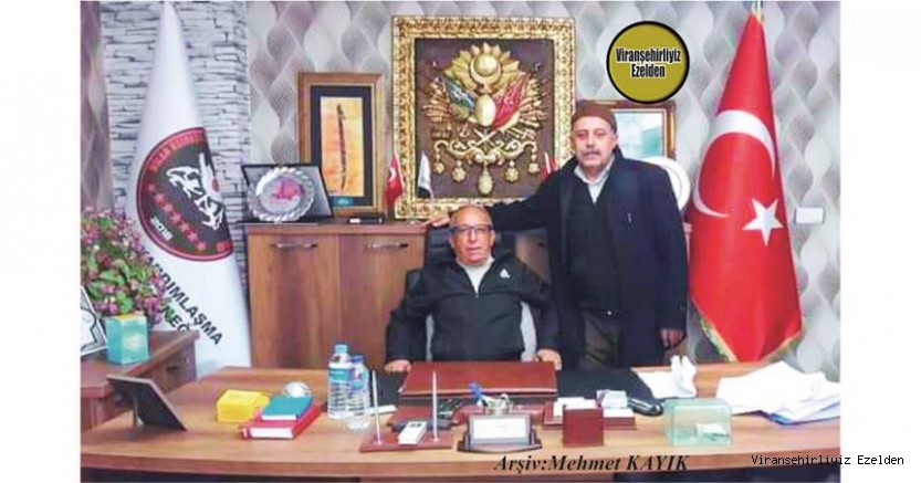 Hemşehrimiz Milli Mıllan aşiretler Birliği Genel Başkanı Faruk Keleşabdioğlu ve Viranşehir İlçe Başkanı Hadi Bozkurt