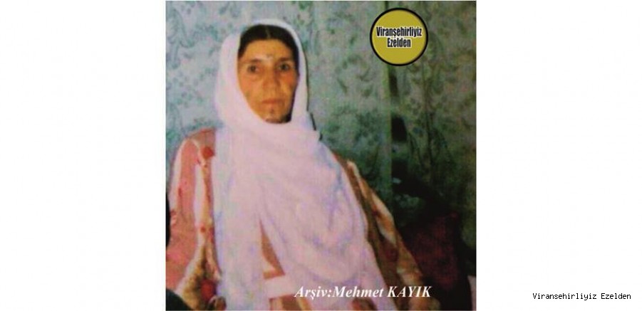 Hemşehrimiz Ölüm Yıldönümü olan, 01 Nisan Günü Vefat etmiş, Değerli Annelerimizden olan, Merhume Zehra Etli