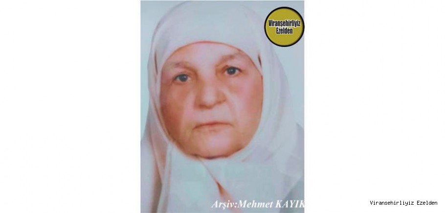Hemşehrimiz Ölüm Yıldönümü olan, 05 Şubat 2009 Günü Viranşehir’de  Vefat etmiş, Değerli Annelerimizden olan, Merhume Fatma Bağcı