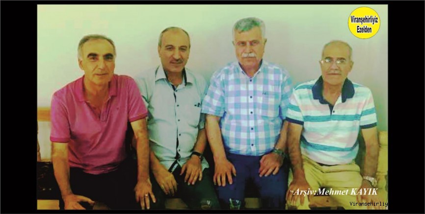 Hemşehrimiz Ömer Sağır, Mahmut Turgut, Hasan Gören ve Mehmet Behlül
